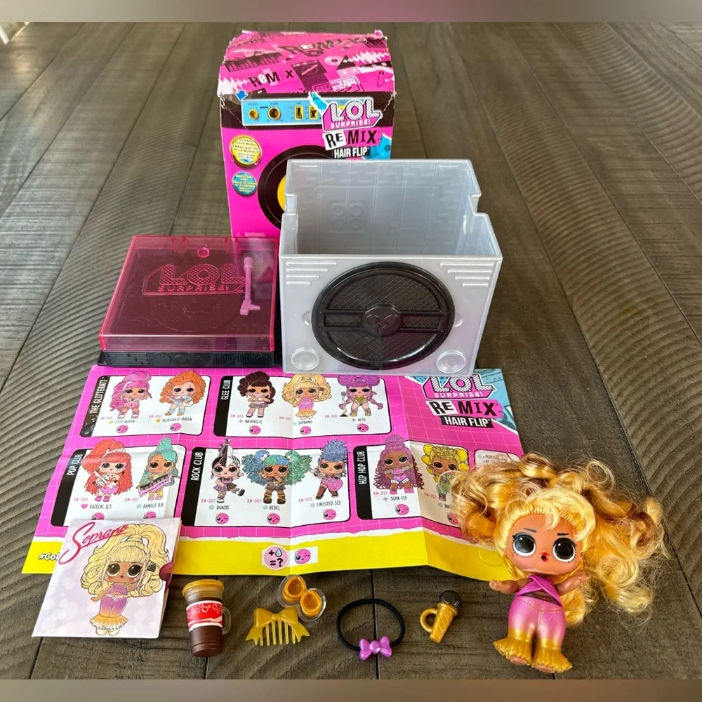 L.O.L. Surprise! L.O.L. Remix Hair Flip Doll named Soprano